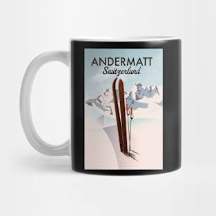 Andermatt Switzerland ski Mug